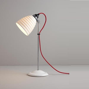 Hector Bibendum Table Light Table Lamp Original BTC Natural with Red Cable 
