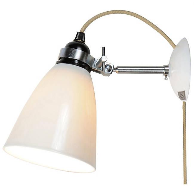 Hector Medium Dome Wall Light Wall Lights Original BTC Plug In 