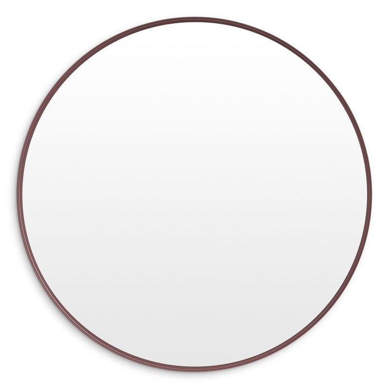 Hoopla Mirror mirror BluDot Large Oxblood 