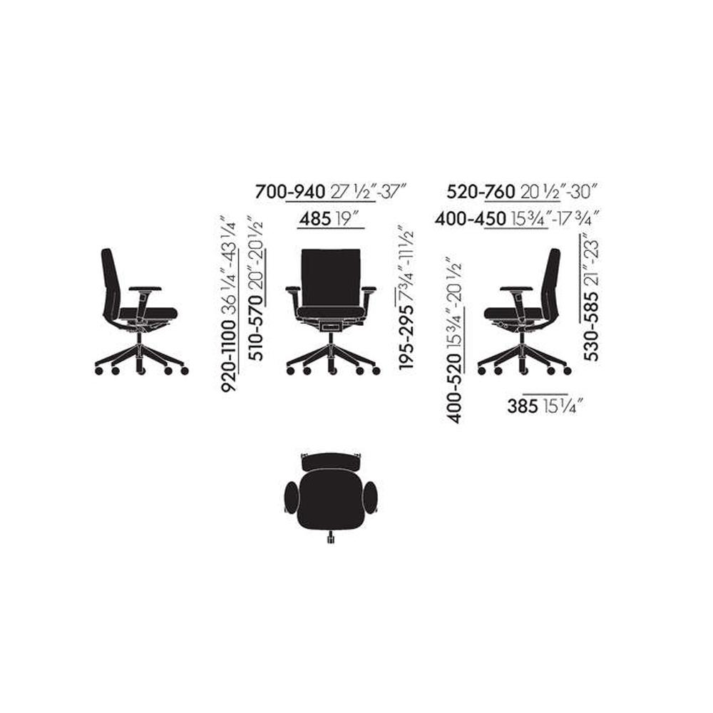 ID Soft Chair task chair Vitra 