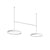 Infra-Structure Episode 2 c4 Suspension Light suspension lamps Flos White 