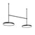 Infra-Structure Episode 2 c4 Suspension Light suspension lamps Flos Black 