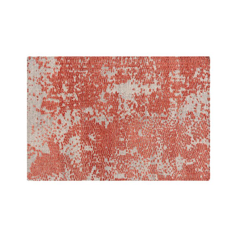 Japan Rug Rug Gan 5’7&quot; x 7’11&quot; Coral 