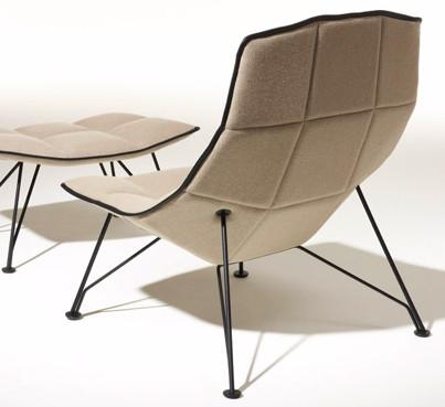 Jehs+Laub Wire Base Lounge Collection lounge chair Knoll 