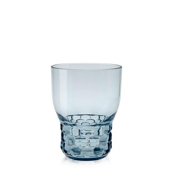 Jellies Small Tumbler Glass, Set of 4 Tumbler Glass Kartell Light Blue 