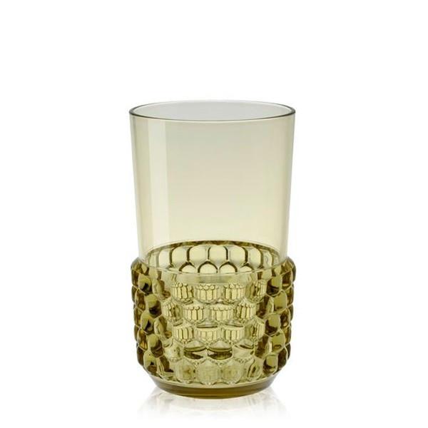 Jellies Water Glass 6"- Set of 4 Water Glass Kartell Green 