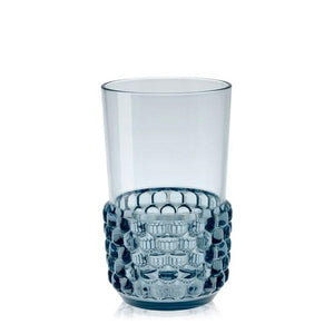 Jellies Water Glass 6"- Set of 4 Water Glass Kartell Light Blue 