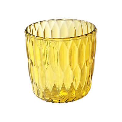 Jelly Vase Vases Kartell Transparent yellow 