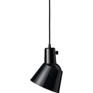 K831 Pendant Lamp Pendant Lights Original BTC Black Enamel Gloss 