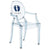 Lou Lou Ghost Special Edition Stools Kartell Light blue It's a boy 