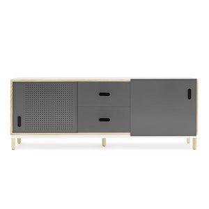 Kabino Sideboard with Drawers storage Normann Copenhagen Grey 
