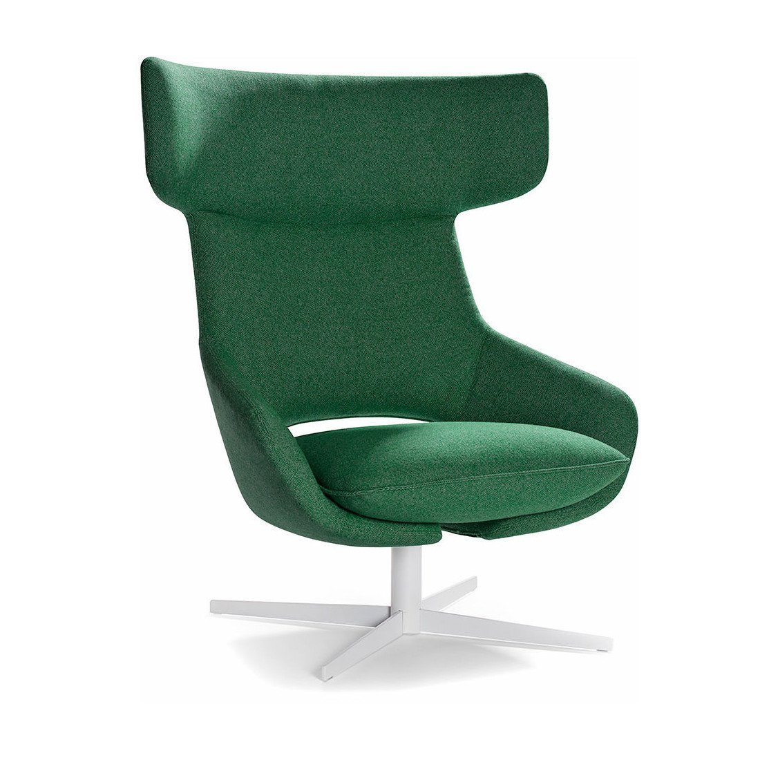 Kalm Swivel Metal Base Lounge Chair lounge chair Artifort 