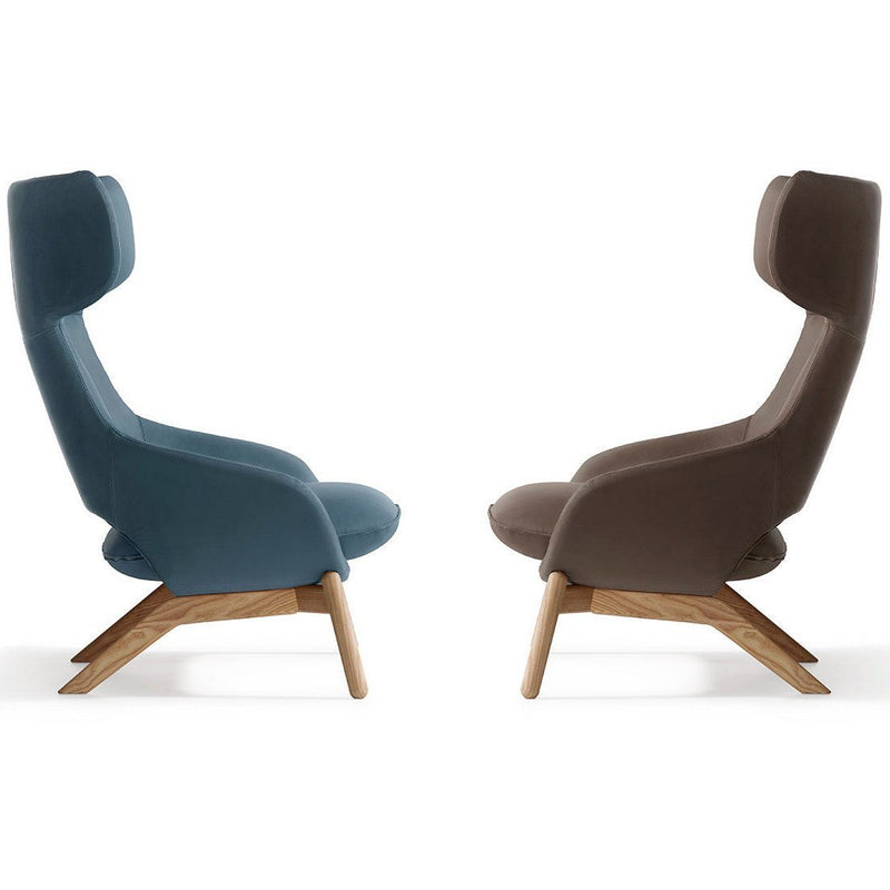 Kalm Wood Base Lounge Chair lounge chair Artifort 
