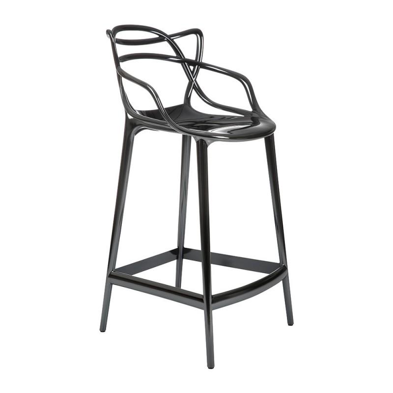 Masters Metallic Stool Stools Kartell Titanium 