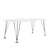 Kartell Max Table Tables Kartell Small Zinc White With Feet