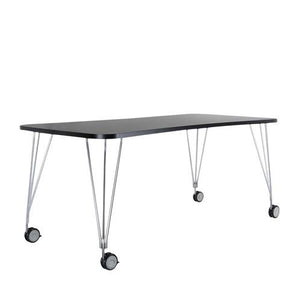 Max Table With Wheels Tables Kartell Large Slate 