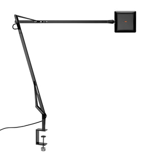 Kelvin Edge LED Table Lamp Table Lamps Flos Black Clamp 