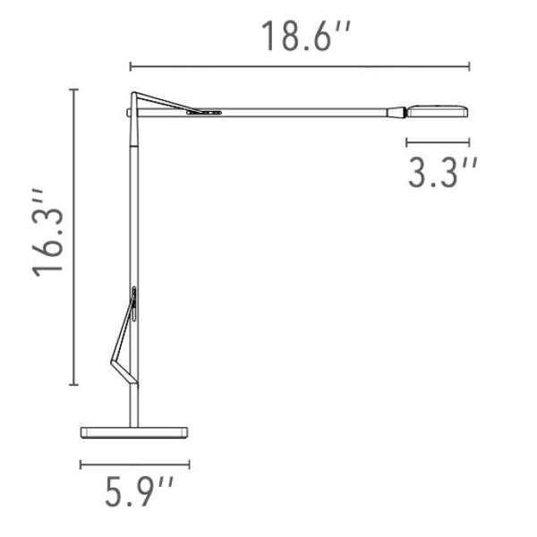 Kelvin Edge LED Table Lamp Table Lamps Flos 