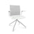 Kinesit Swivel Trestle Base Office Chair Chairs Arper 