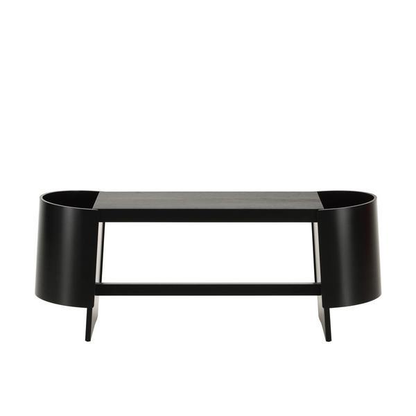 Kiulu Bench Benches Artek Size A Black Lacquered 