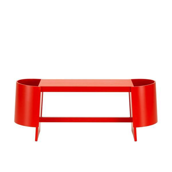 Kiulu Bench Benches Artek Size A Bright Red Lacquered 