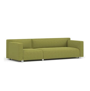 Barber & Osgerby Asymmetric Sofa Sofa Knoll Right Chrome Cornaro - Meadow + $1311.00