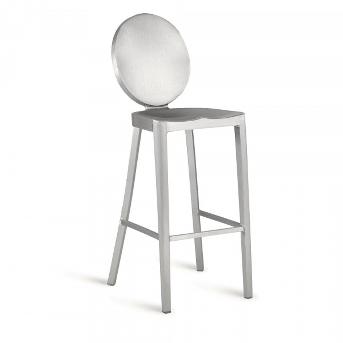 Kong Barstool By Emeco bar seating Emeco Brushed none 