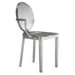 Kong Arm Chair Side/Dining Emeco Brushed Right none
