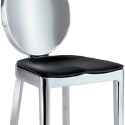 Emeco Kong Barstool With Arms bar seating Emeco Hand-Brushed Kvadrat Haku 0191 +$170 No Glides