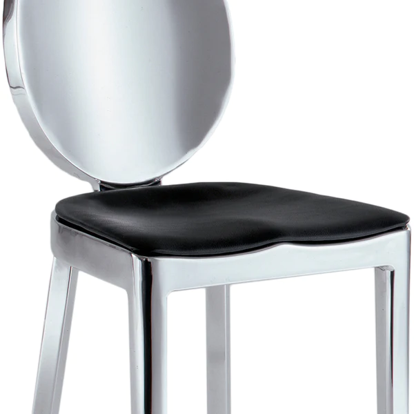 Emeco Kong Barstool With Arms bar seating Emeco Hand-Brushed Kvadrat Haku 0191 +$170 No Glides