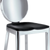 Emeco Kong Counter Stool bar seating Emeco Hand-Brushed Kvadrat Haku 0191 +$170 No Glides