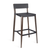 Emeco Lancaster Bar Stool bar seating Emeco Dark Stained Ash Dark Gray No Seat Pad