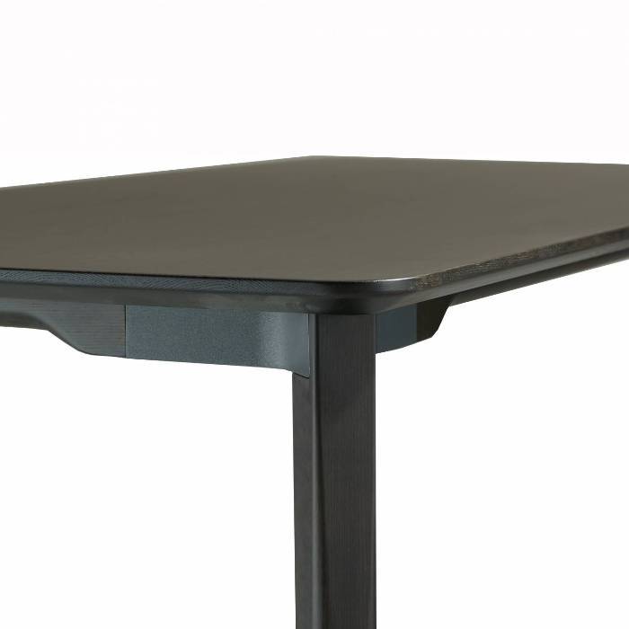 Lancaster Table Dining Tables Emeco 72" Dark Ash Dark Nano Coat