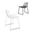 Leaf Stackable Chair Side/Dining Arper 