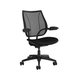 Liberty Task Chair - Quick Ship task chair humanscale Fourtis 4 - Black Fabric 
