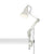 Original 1227 Desk Lamp Table Lamps Anglepoise Lamp with Clamp Linen White 