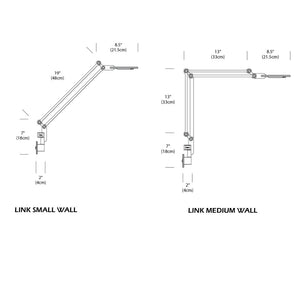 Link Wall Mount Task Lamp wall / ceiling lamps Pablo 