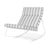 GT Rocker rocking chairs Gus Modern Lino Birch / White 