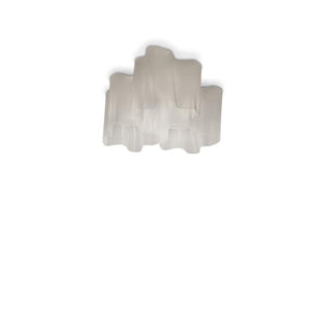 Logico Ceiling Triple Nested wall / ceiling lamps Artemide Standard - Milky White Dimmable 2-Wire 