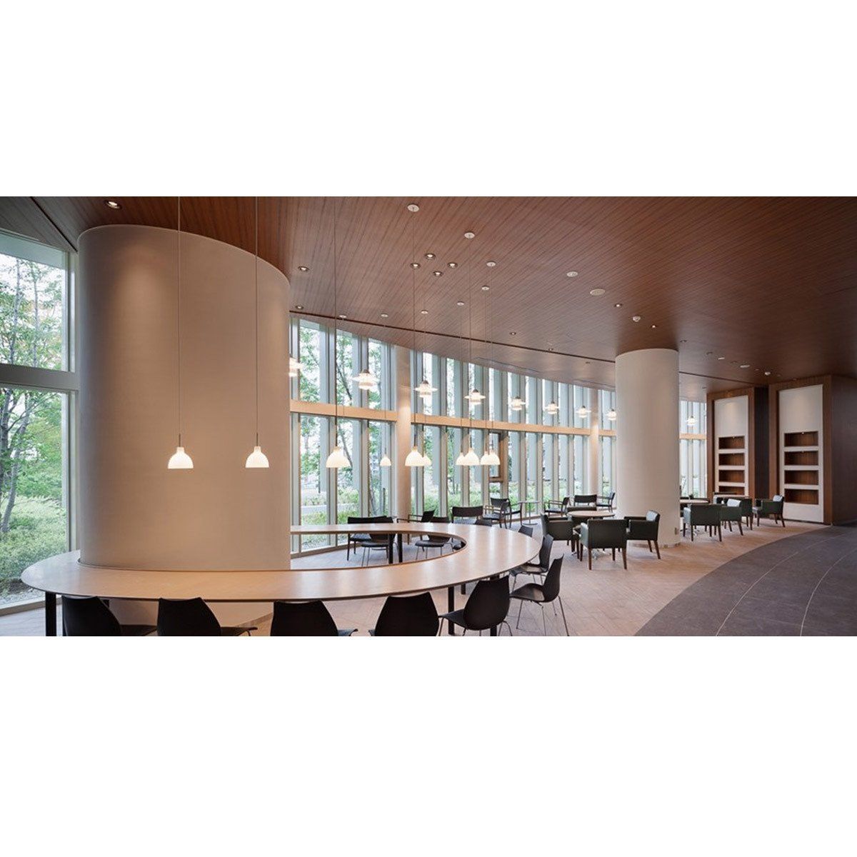 Louis Poulsen Toldbod Glass Pendant hanging lamps Louis Poulsen 