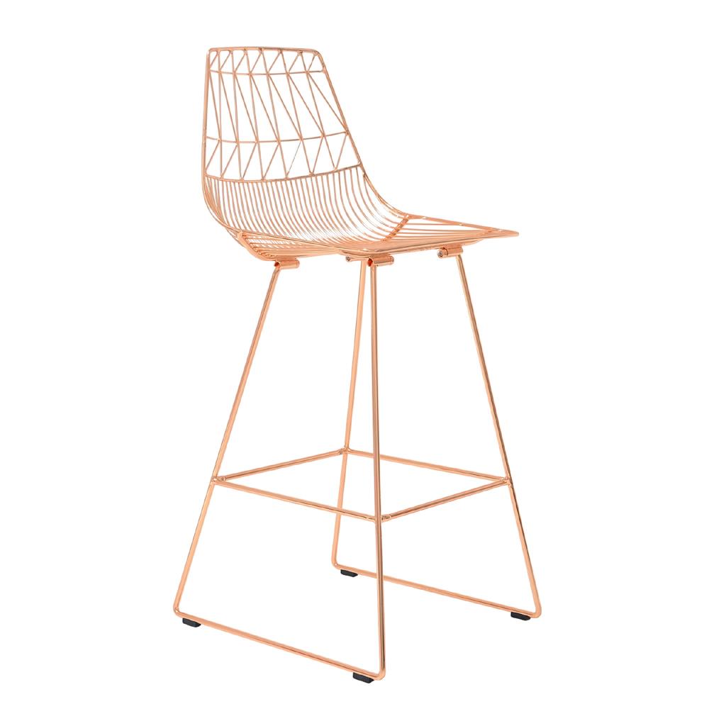 Lucy Bar Stool Stools Bend Goods Copper +$100.00 