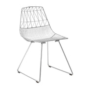 Lucy Side Chair Side/Dining Bend Goods Chrome 