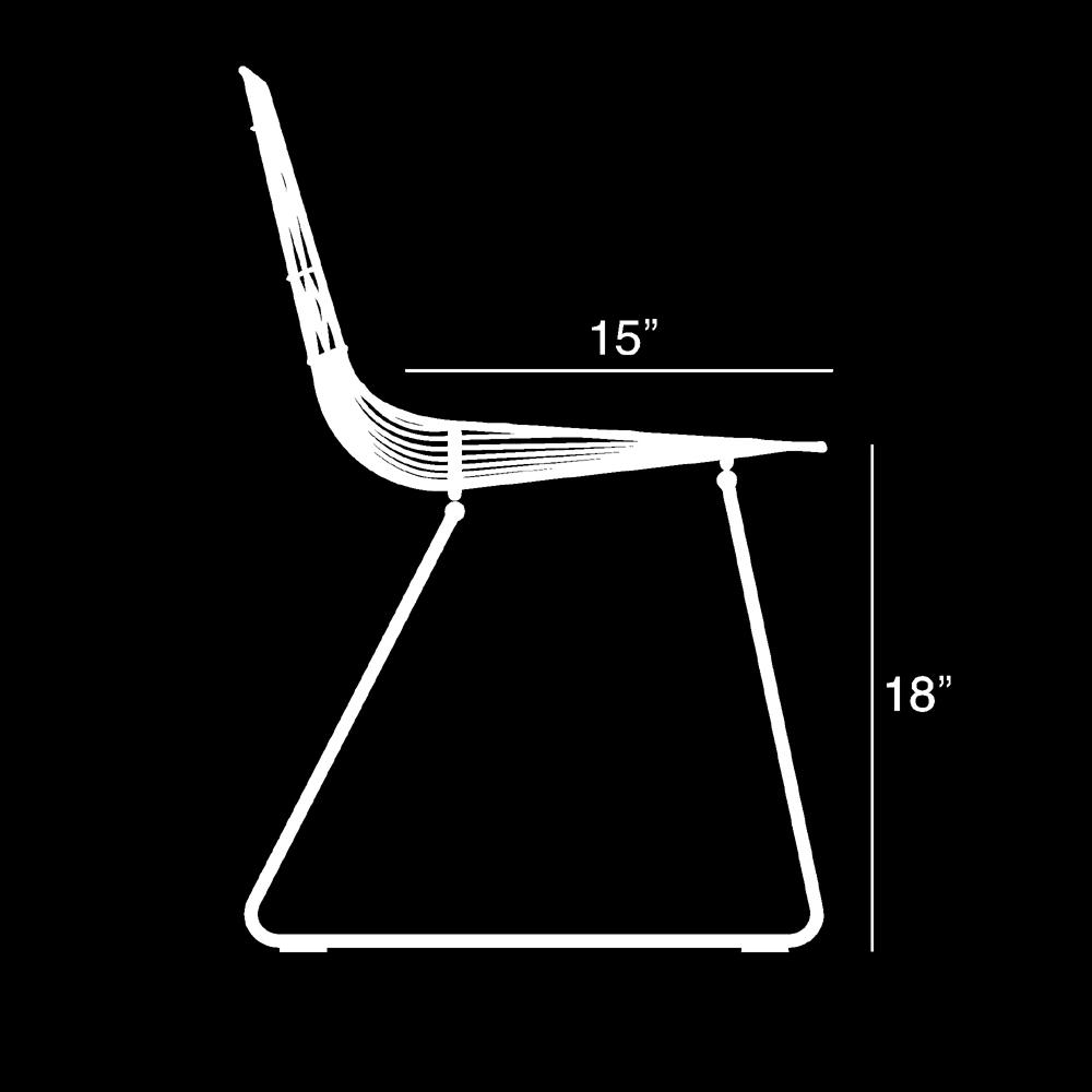 Lucy Side Chair Side/Dining Bend Goods 