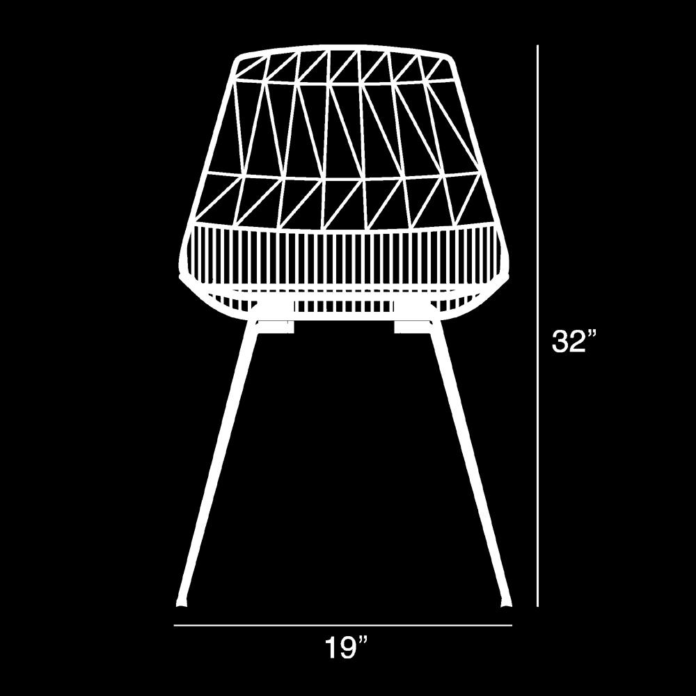 Lucy Side Chair Side/Dining Bend Goods 