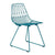 Lucy Side Chair Side/Dining Bend Goods Peacock Blue 