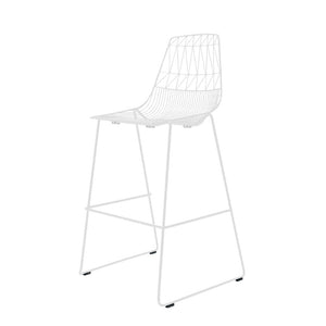 Lucy Stacking Bar Stool stool Bend Goods White 
