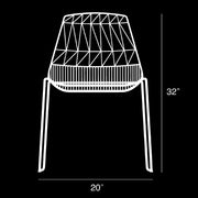 Lucy Stacking Chair Side/Dining Bend Goods 