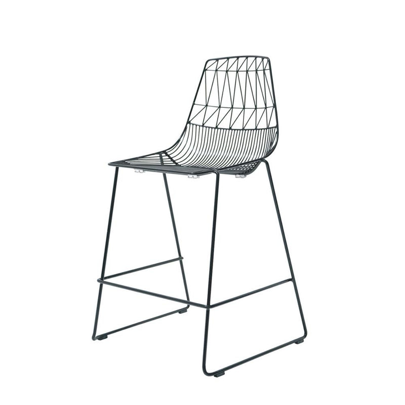 Lucy Stacking Counter Stool Stools Bend Goods Black 