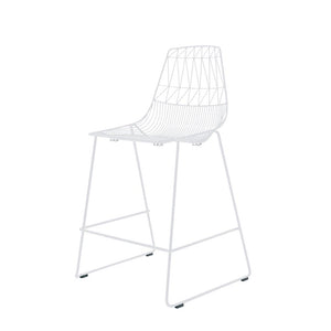 Lucy Stacking Counter Stool Stools Bend Goods White 