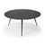 Luna Coffee Table Coffee table Ethnicraft Large: 31.5"Dia / Lava Black 